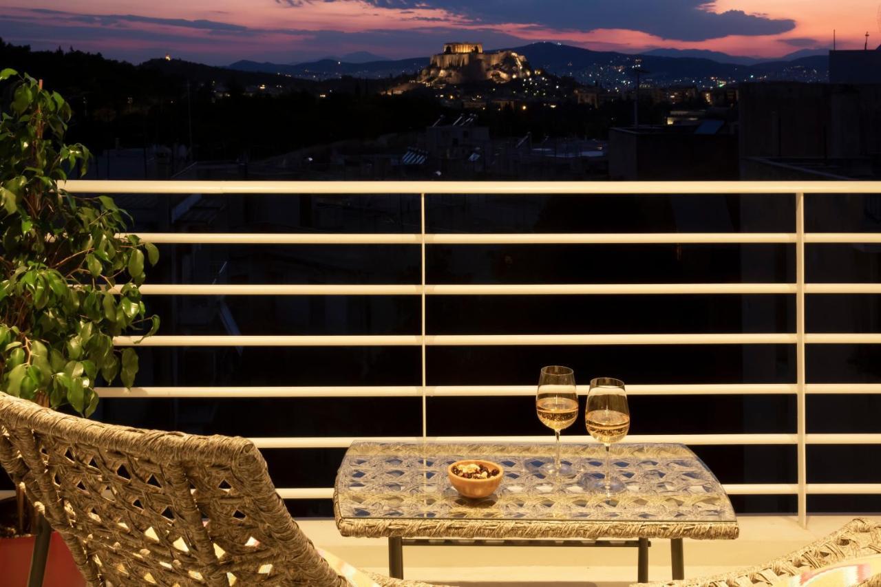 אתונה Stunning Acropolis View Apartment מראה חיצוני תמונה