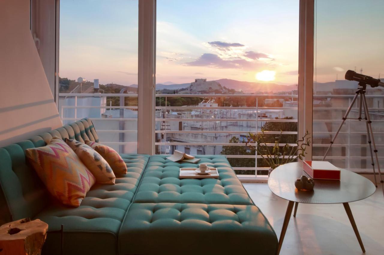אתונה Stunning Acropolis View Apartment מראה חיצוני תמונה