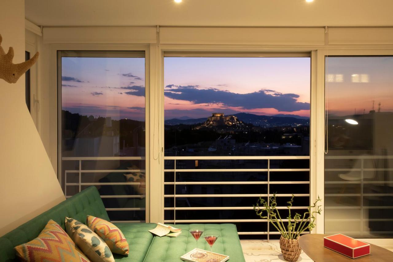 אתונה Stunning Acropolis View Apartment מראה חיצוני תמונה