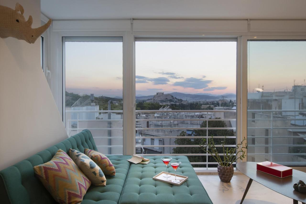 אתונה Stunning Acropolis View Apartment מראה חיצוני תמונה