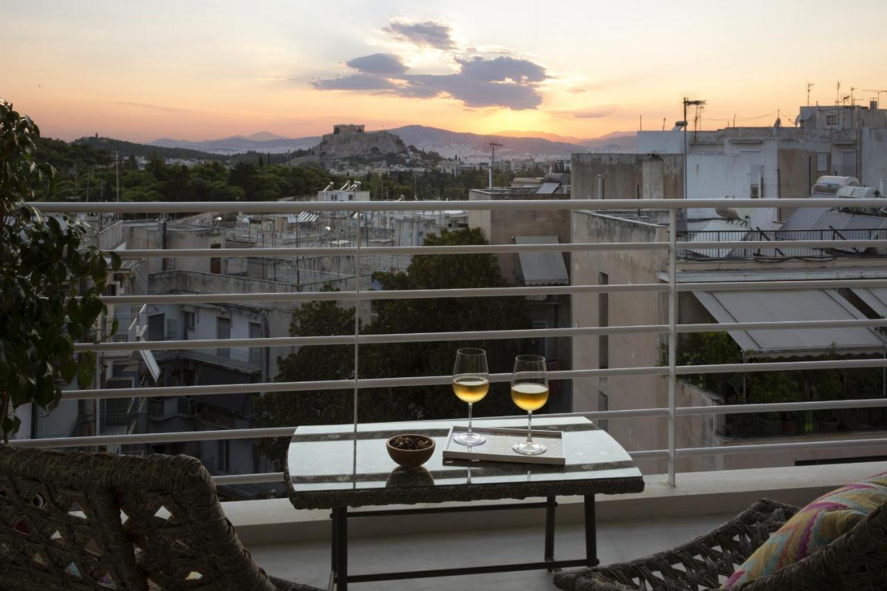 אתונה Stunning Acropolis View Apartment מראה חיצוני תמונה